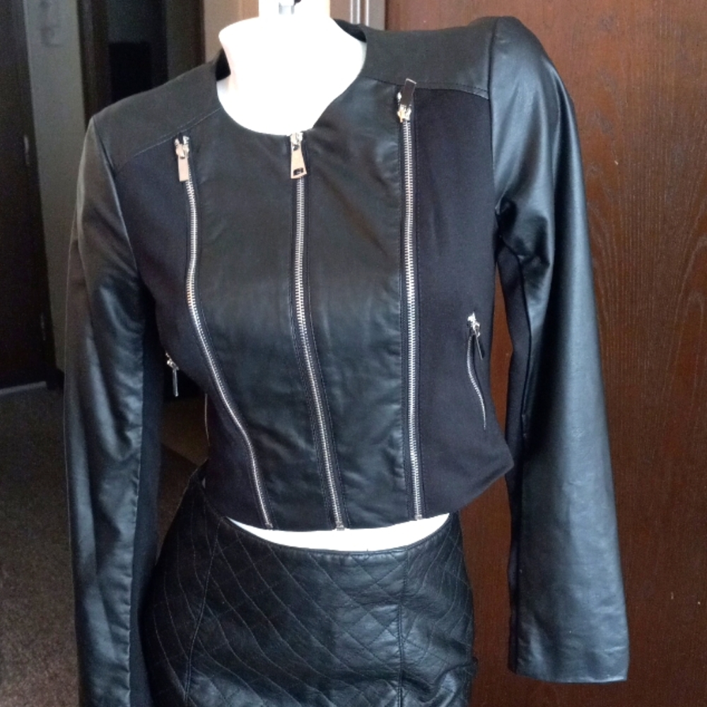 Jacket and skirt